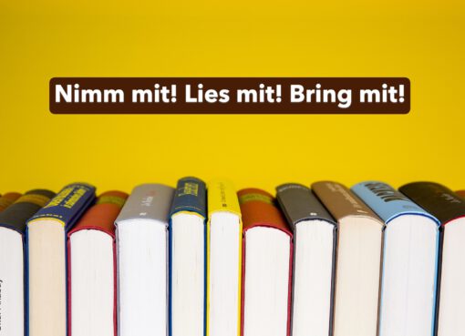 Unsere Bücherzelle braucht Futter :-)